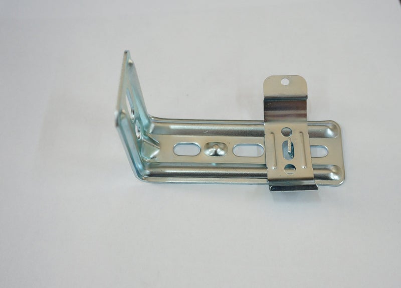 Foiresoft 3 Qty, Blinds Bracket, Ceiling Mount Installation, L Brackets(2 1/2") with Clips(2.1"), Screws Included - All Steel - Image 3